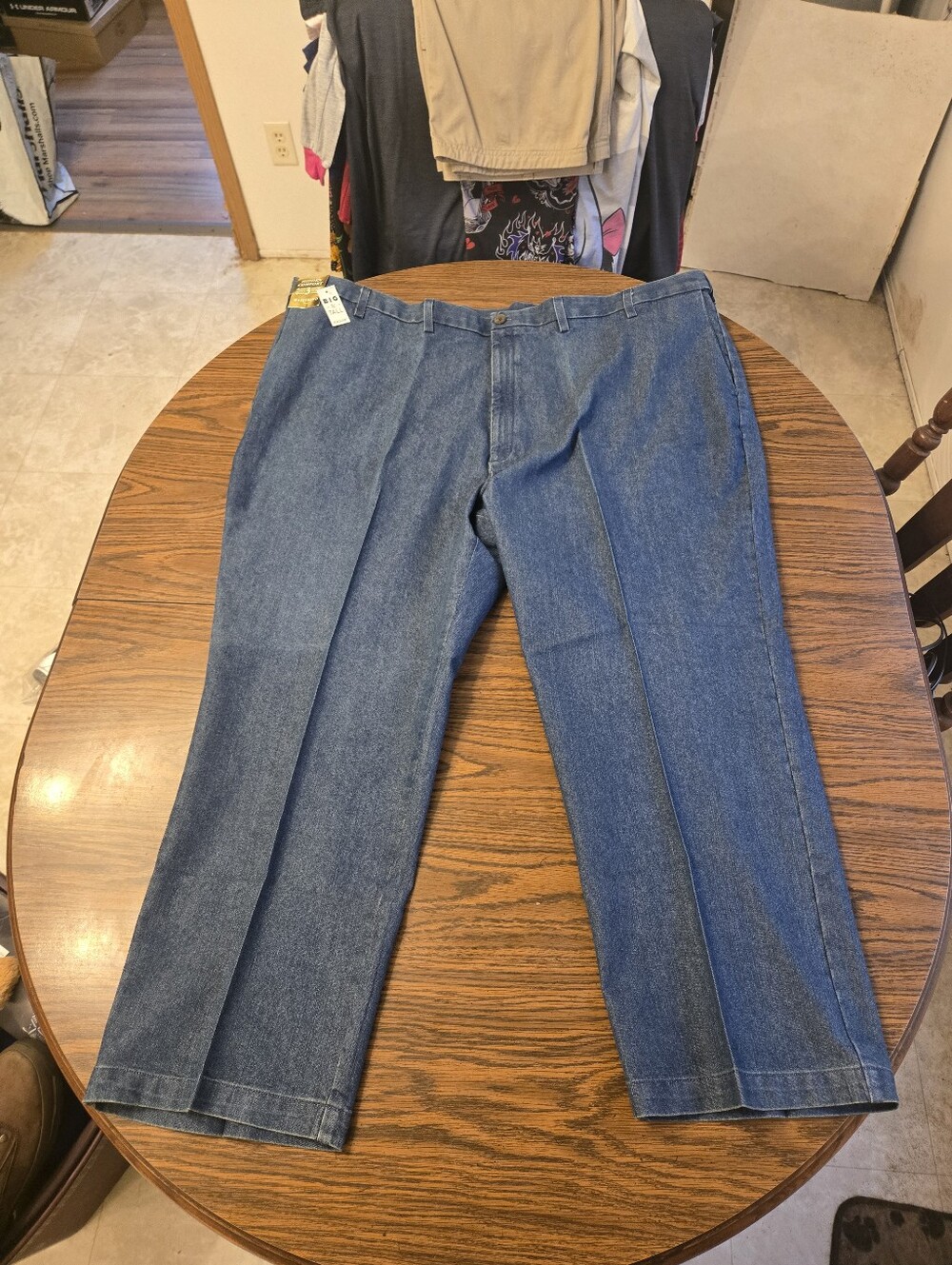 Haggar Premium Stretch Denim Classic Fit Big & Tall Jeans. NWT